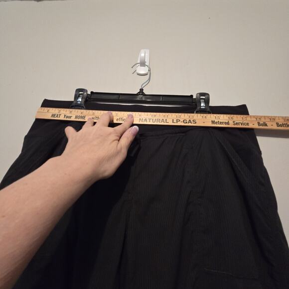 Lululemon Dance Studio Cropped Pants Womens Sz 12 Black Workout Athleisure - Picture 9 of 13